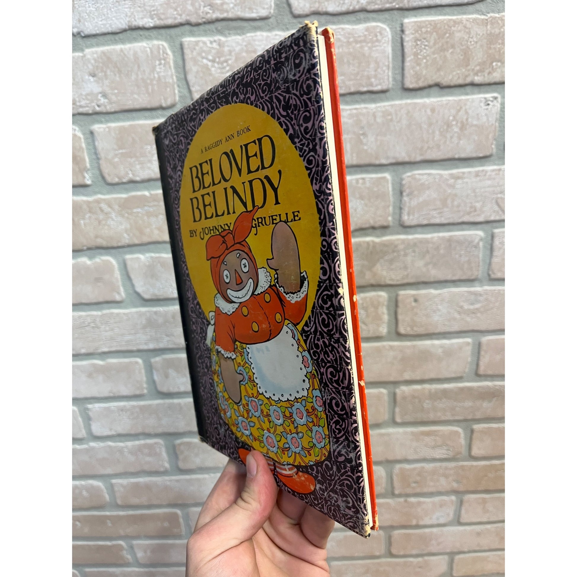 A Raggedy Ann Book Beloved Belindy By Johnny Gruelle 1926 Hardcover Book