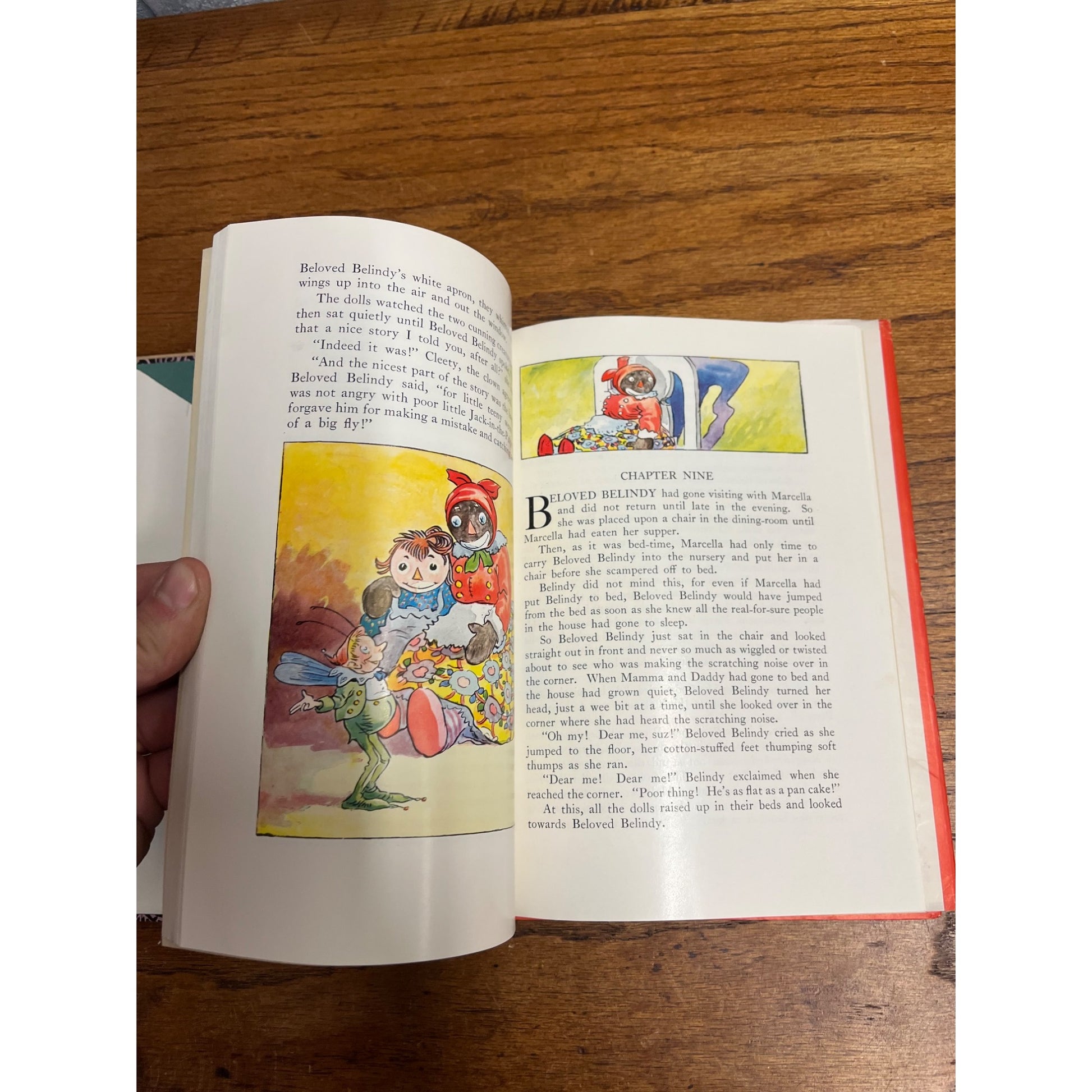 A Raggedy Ann Book Beloved Belindy By Johnny Gruelle 1926 Hardcover Book