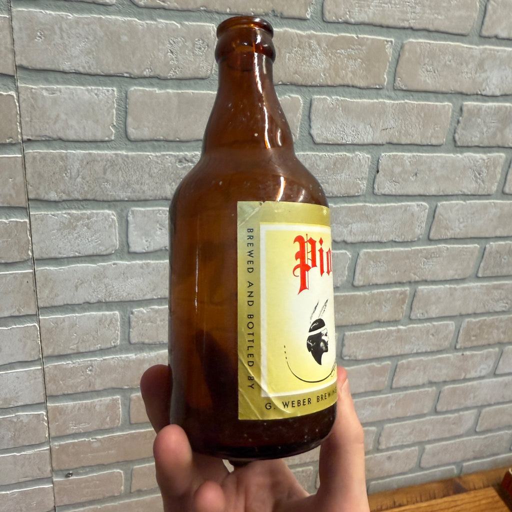 Vintage 1940s Pioneer Beer Label 12oz Bottle Theresa Wisconsin Wis