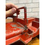Vintage 1950s Al-Toy Cast Aluminum Willy's Jeep Child's Toy Red Original