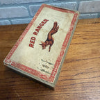 Vintage Red Ranger Cigar Wooden Box Wooden Advertising Display Hunting