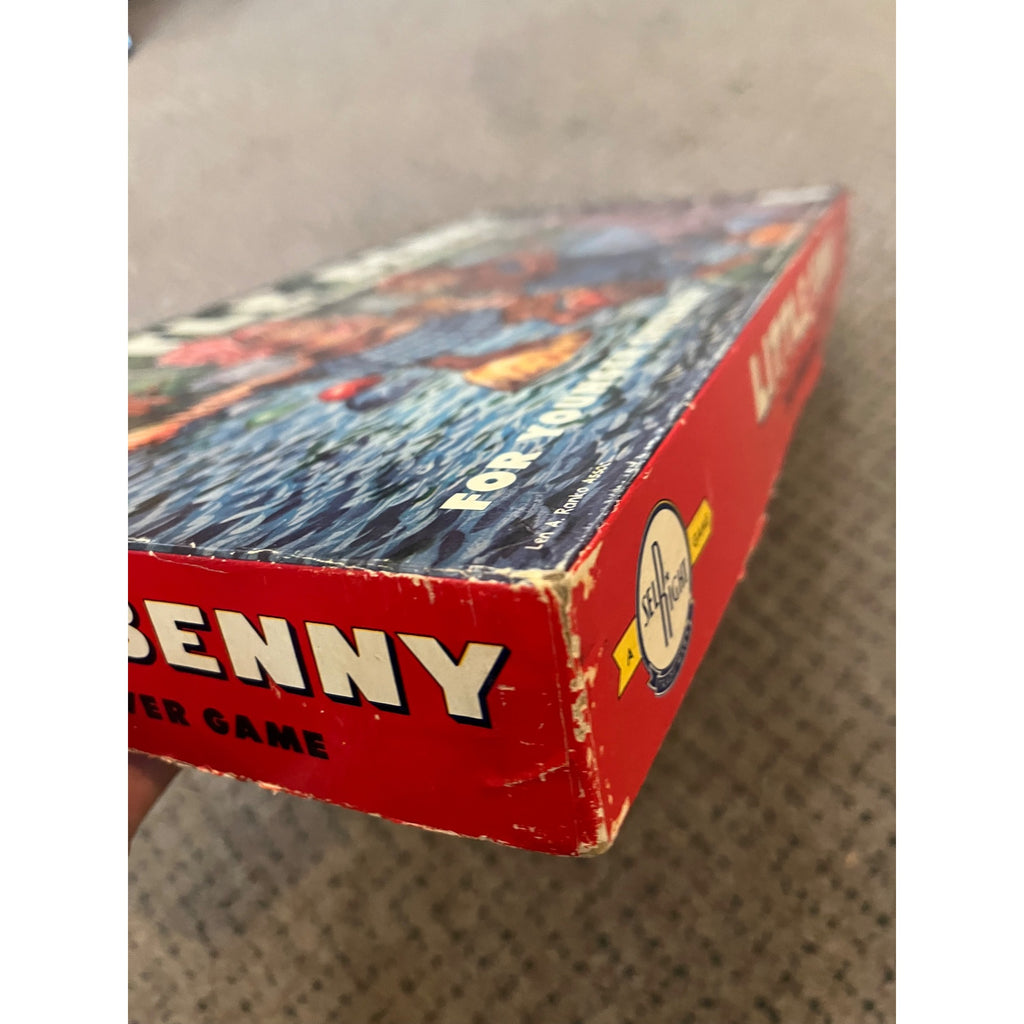 Little Benny: The Eager Beaver Board Game 1957 Selchow & Righter 99.9% Complete