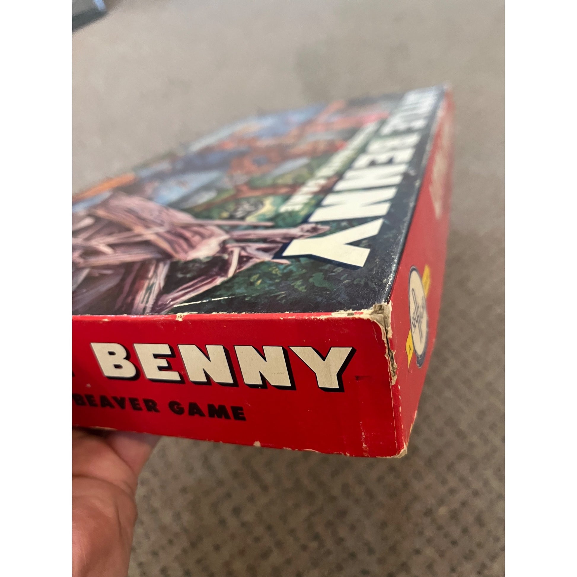 Little Benny: The Eager Beaver Board Game 1957 Selchow & Righter 99.9% Complete