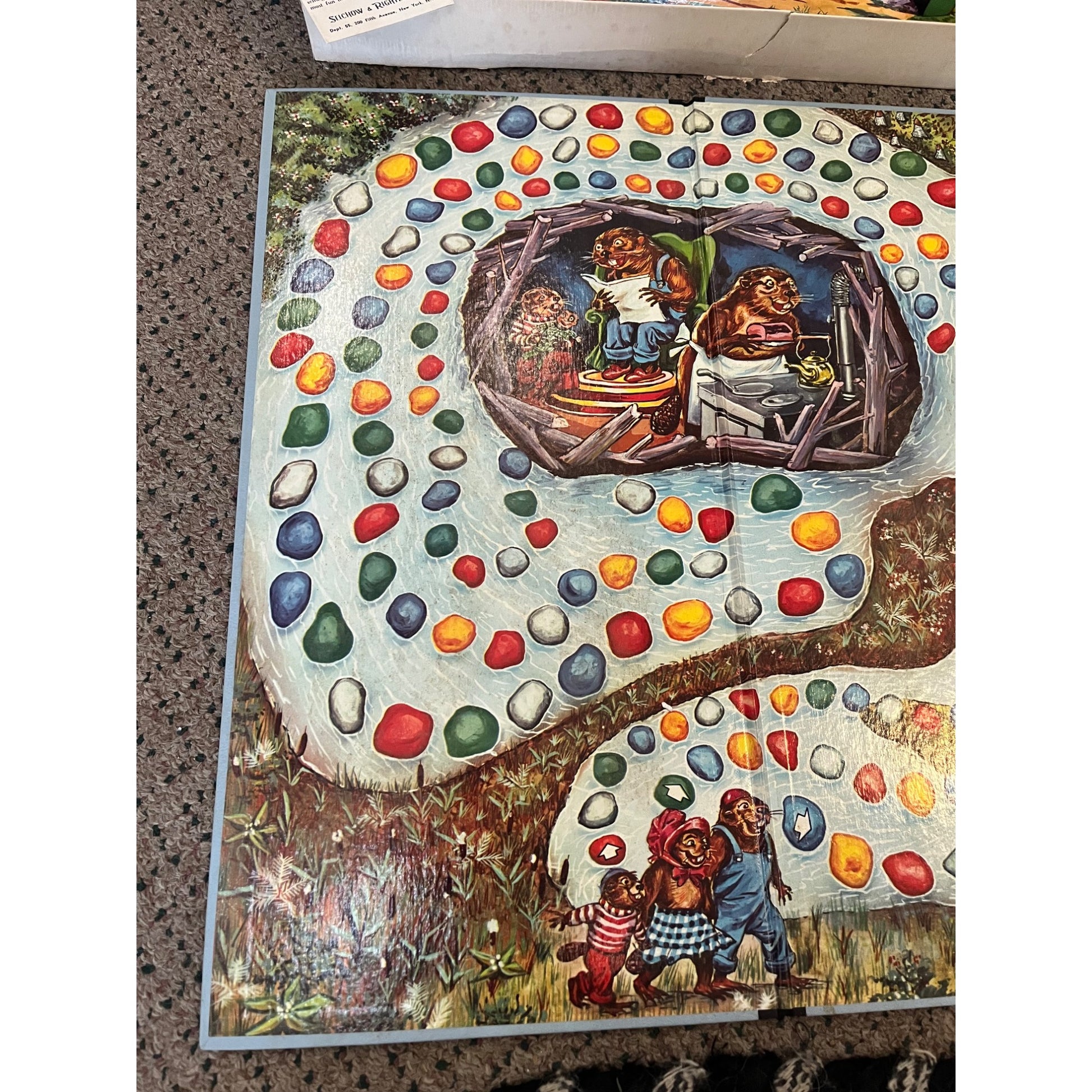 Little Benny: The Eager Beaver Board Game 1957 Selchow & Righter 99.9% Complete
