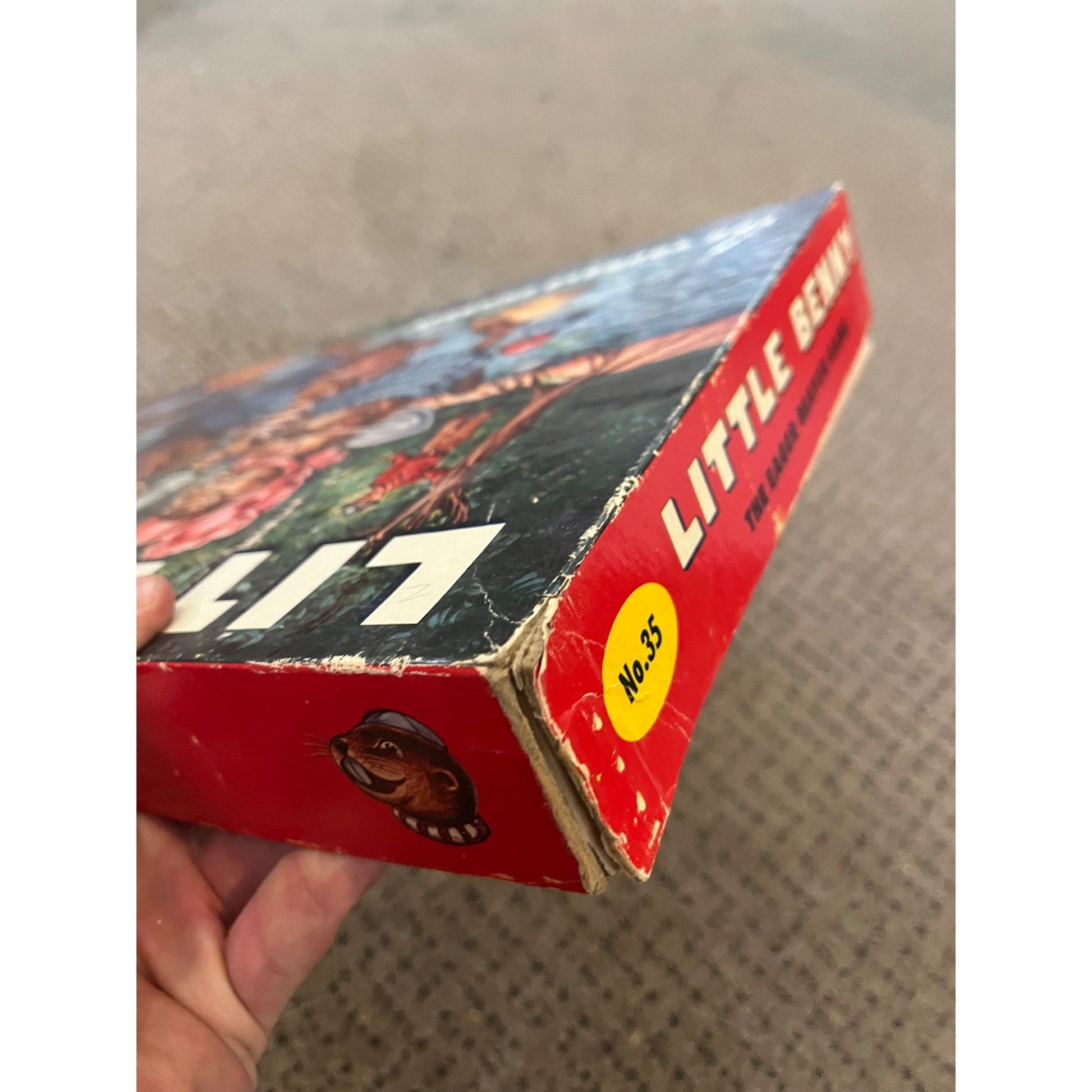 Little Benny: The Eager Beaver Board Game 1957 Selchow & Righter 99.9% Complete