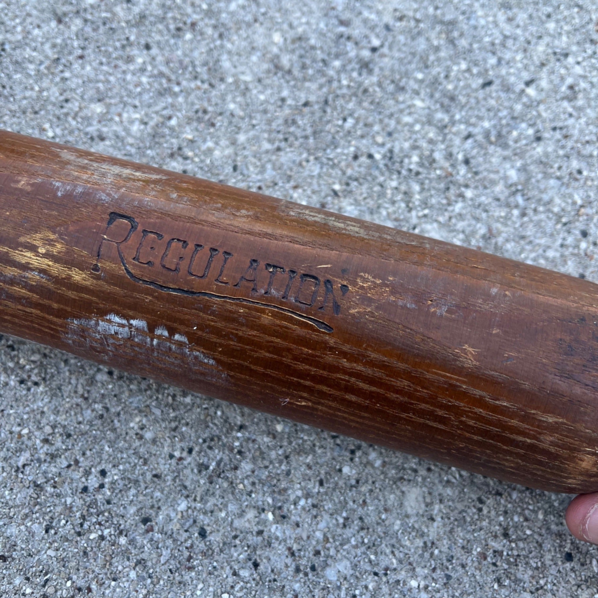 Vintage 1930s Winner Regulation #90 Wood Baseball Bat Early Antique Old Baseball