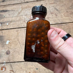 Antique Cholelith Pills Parke Davis Drug Store Pharmacy Bottle Detroit FULL