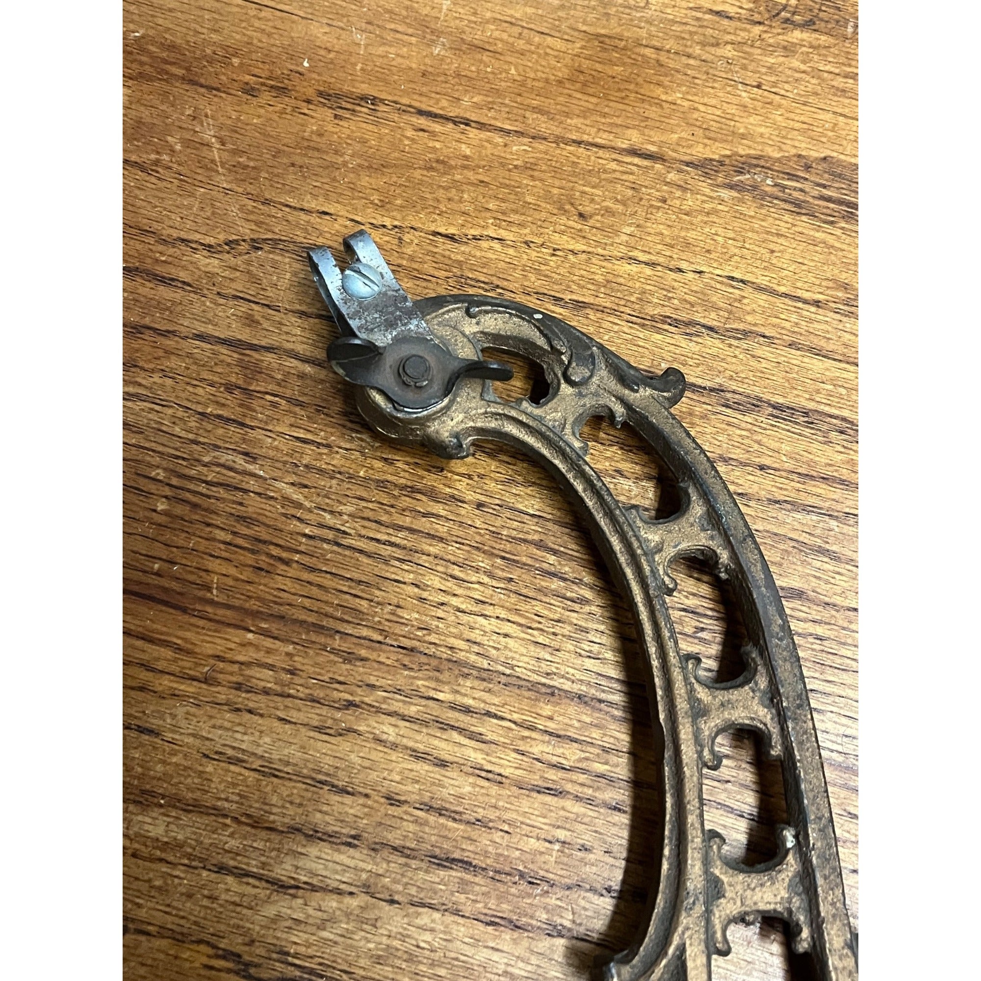 Antique Bridge Lamp Arm Cast Iron Victorian Floor Lamp Parts Replacement