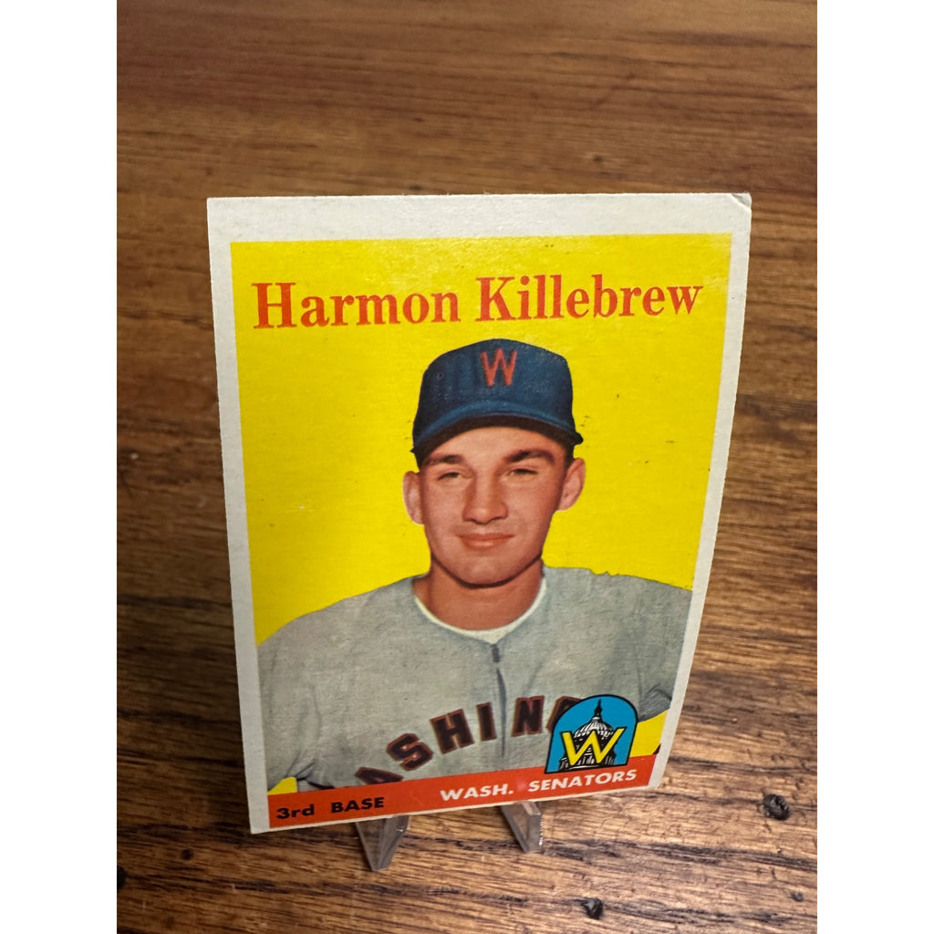 1958 Topps Baseball Harmon Killebrew #288 Senators VG