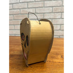 RARE Vintage Antique Halloween Skull Lantern Cardboard Dolly Toy Co.