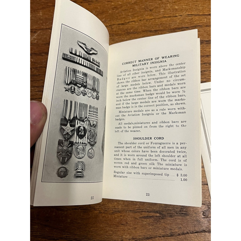 Regulation War Medals by George Studley Sales / Reference Booklet 1940s