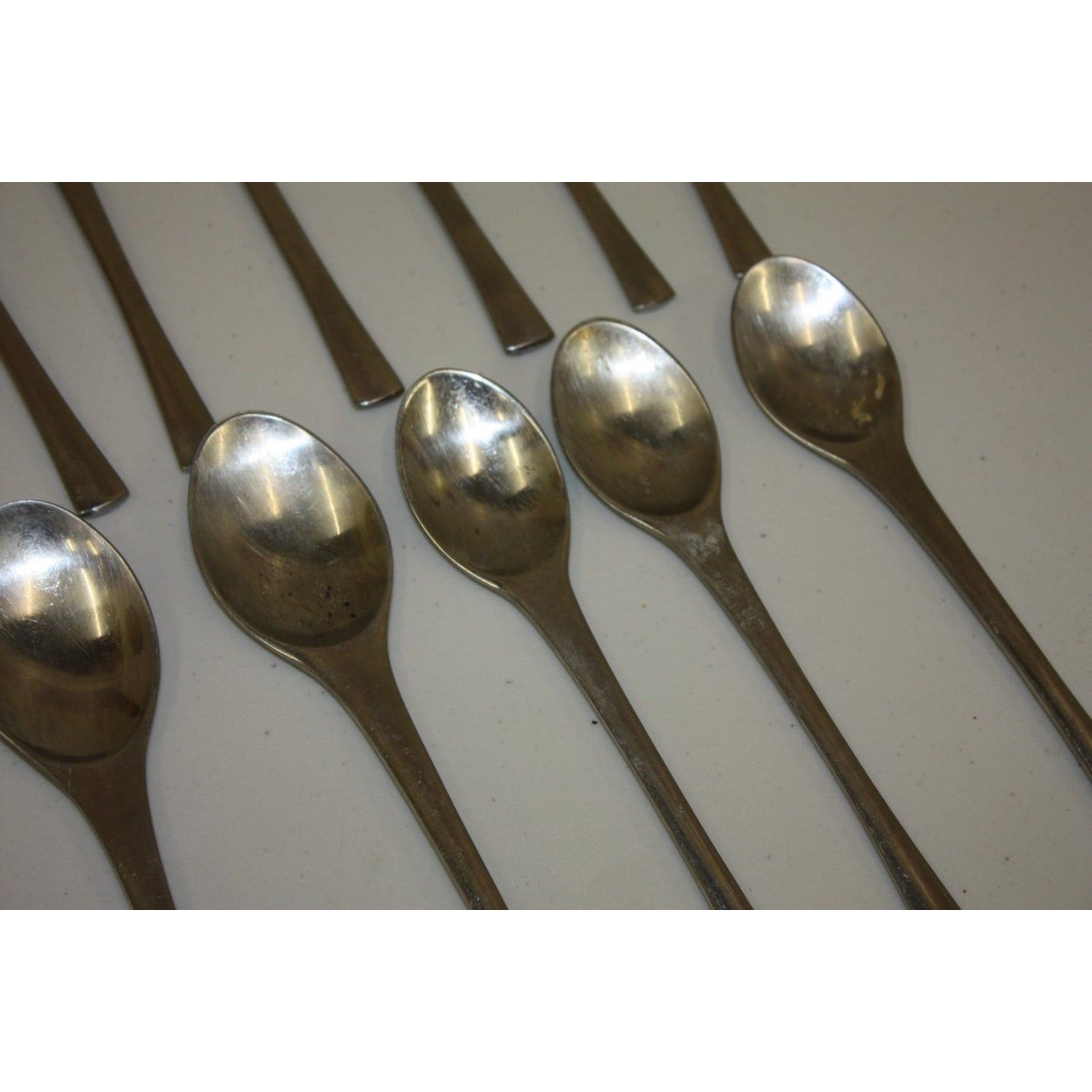 RARE Vintage MCM Dansk Odin Stainless Steel Flatware 24pc Set Jens Quistgaard