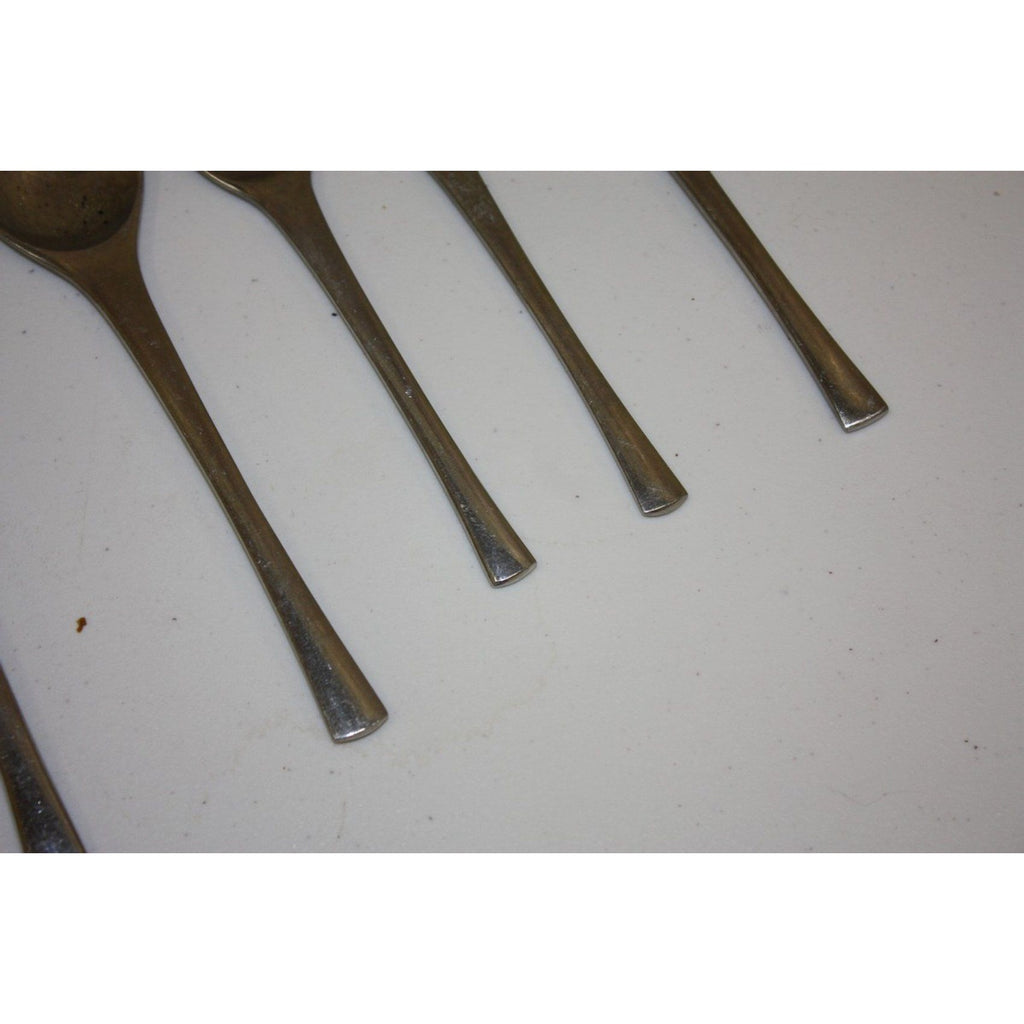 RARE Vintage MCM Dansk Odin Stainless Steel Flatware 24pc Set Jens Quistgaard