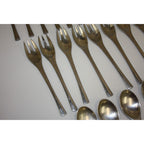 RARE Vintage MCM Dansk Odin Stainless Steel Flatware 24pc Set Jens Quistgaard