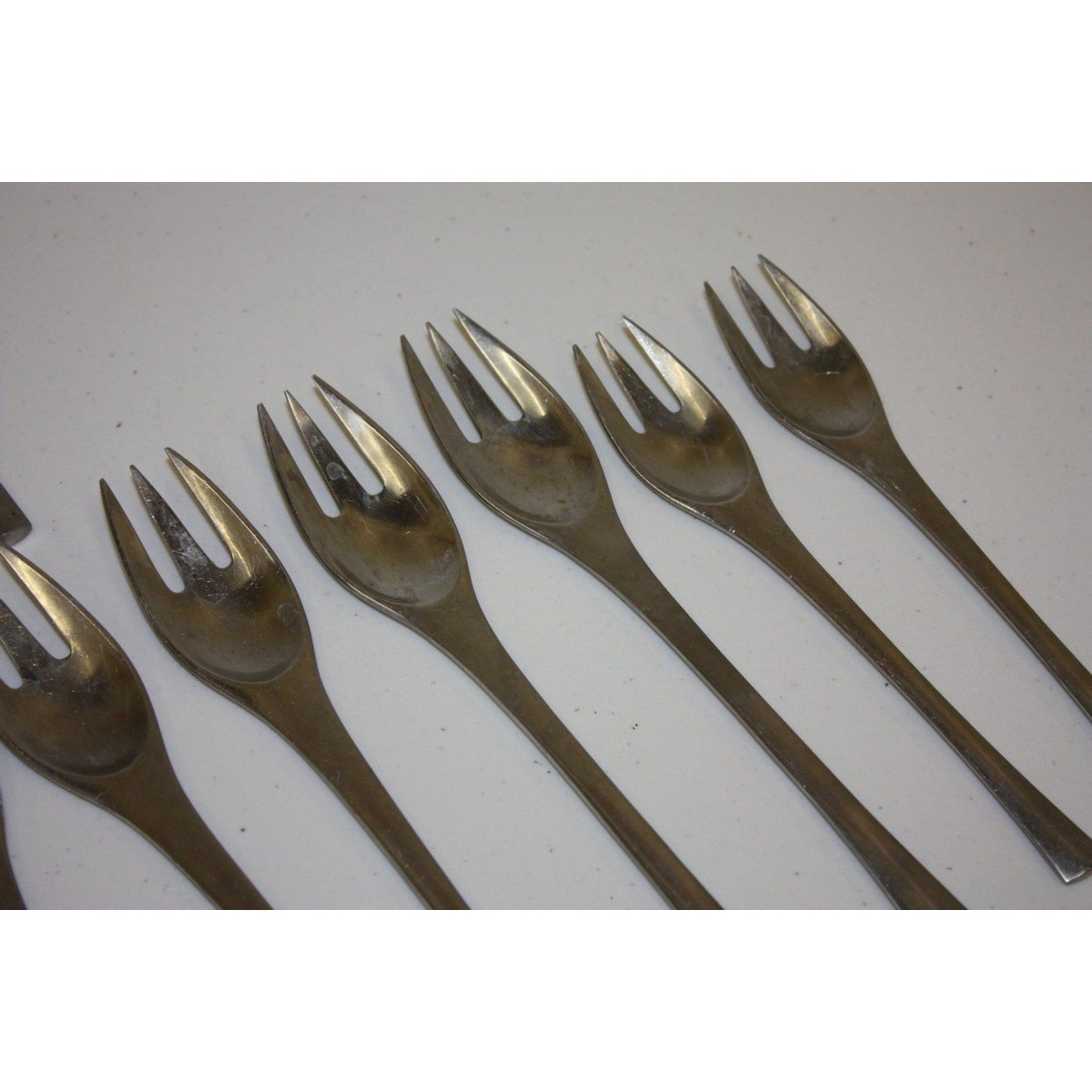 RARE Vintage MCM Dansk Odin Stainless Steel Flatware 24pc Set Jens Quistgaard