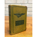 Vintage Miniature Book Savings Bank Citizens State Bank Shawano Wis No Key Leather-Wrapped