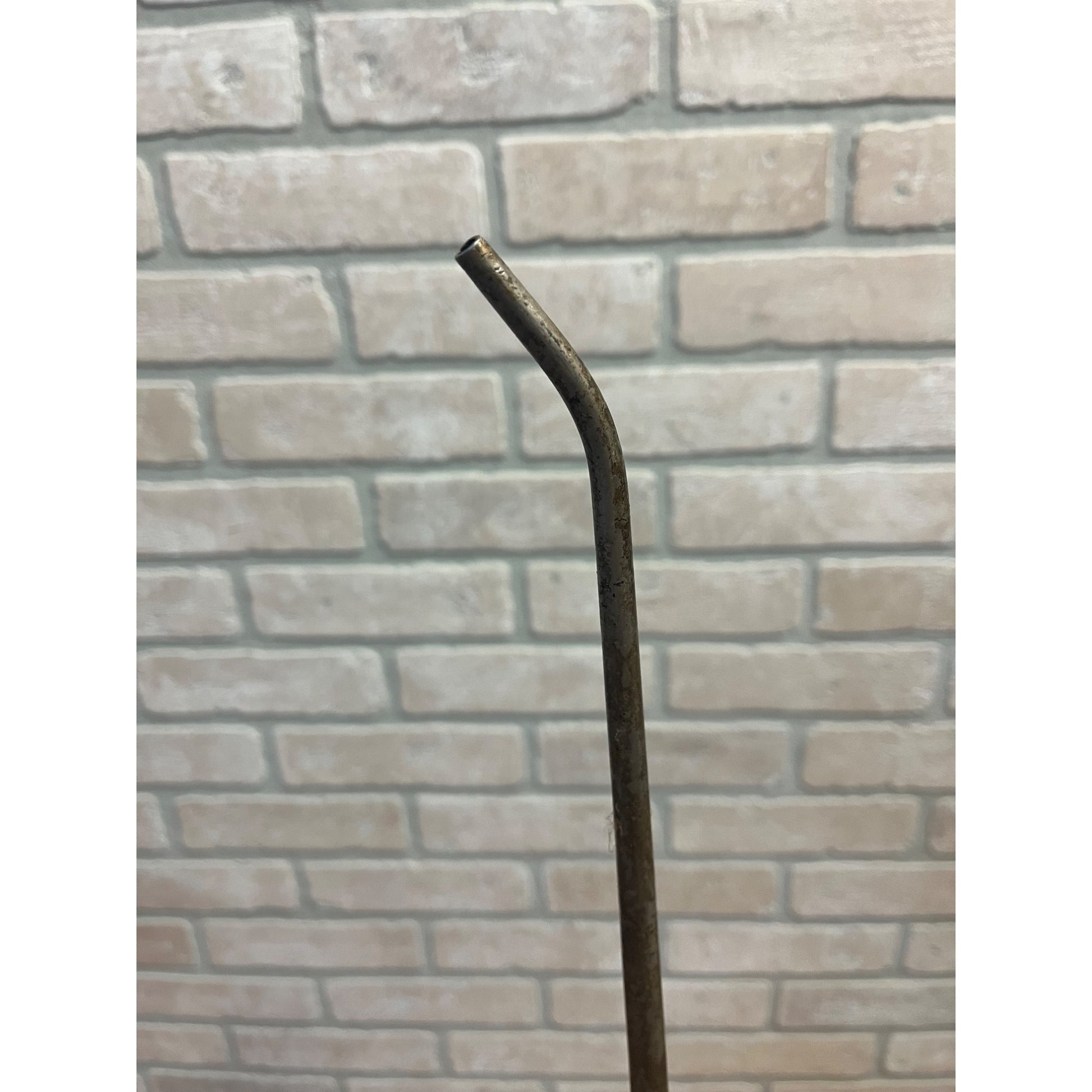 Vintage Eagle Brand Railroad Tall 24" Long Spout Oil Can Hand Thumb Oiler