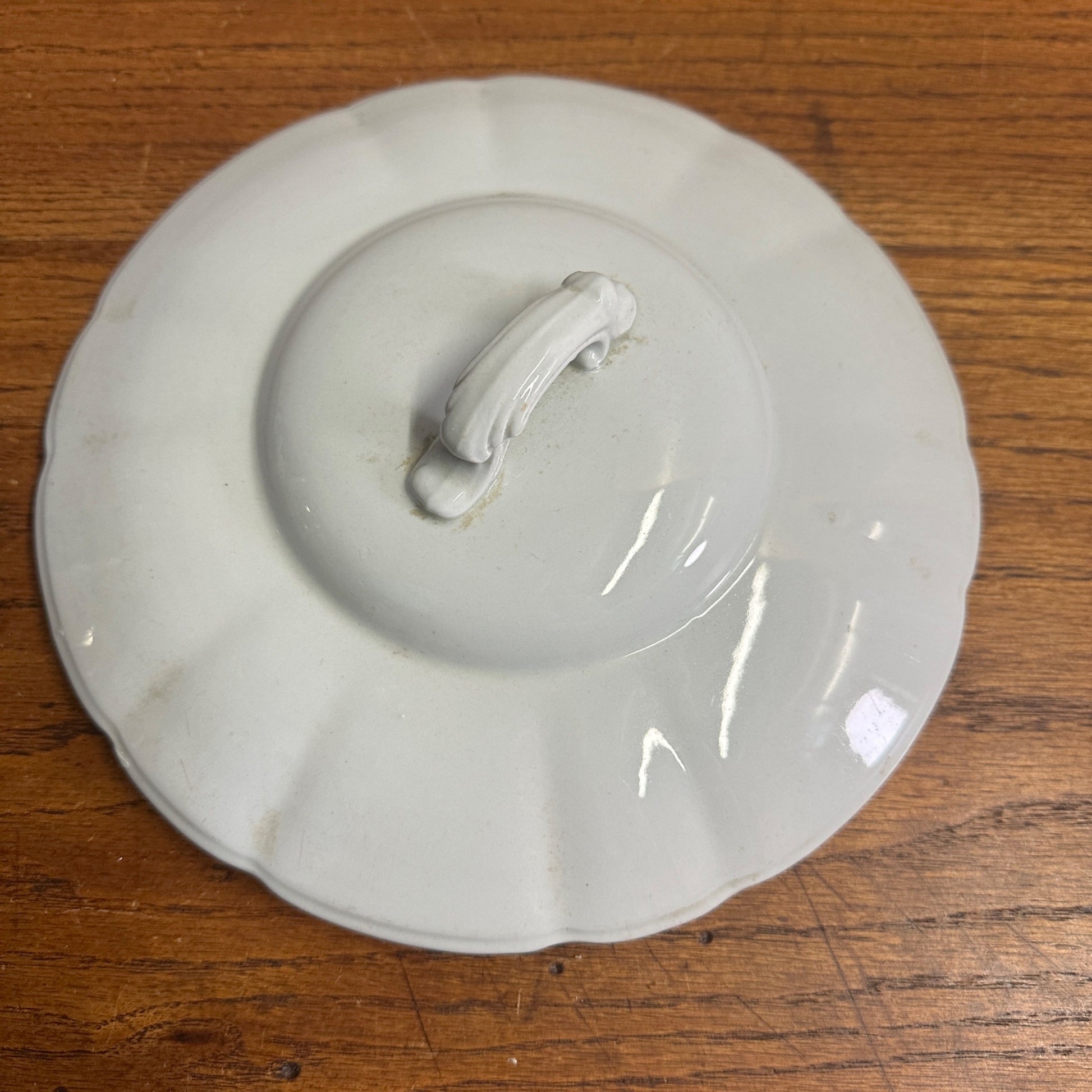 Vintage Royal Ironstone Chamber Pot Replacement Cover Lid  9" Dia.