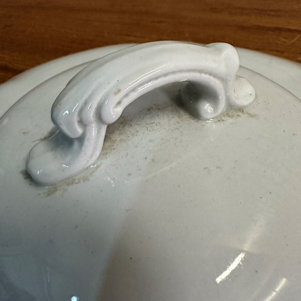 Vintage Royal Ironstone Chamber Pot Replacement Cover Lid  9" Dia.