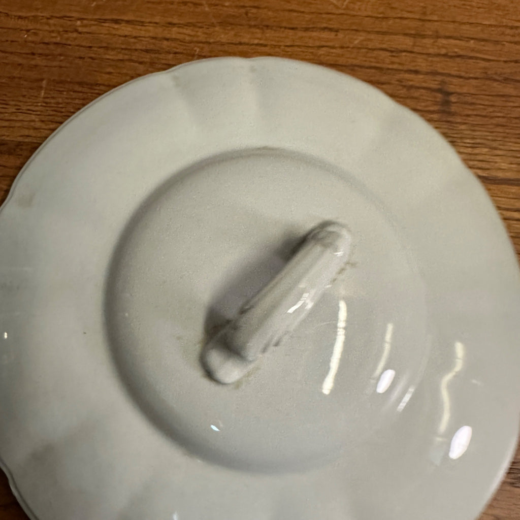 Vintage Royal Ironstone Chamber Pot Replacement Cover Lid  9" Dia.
