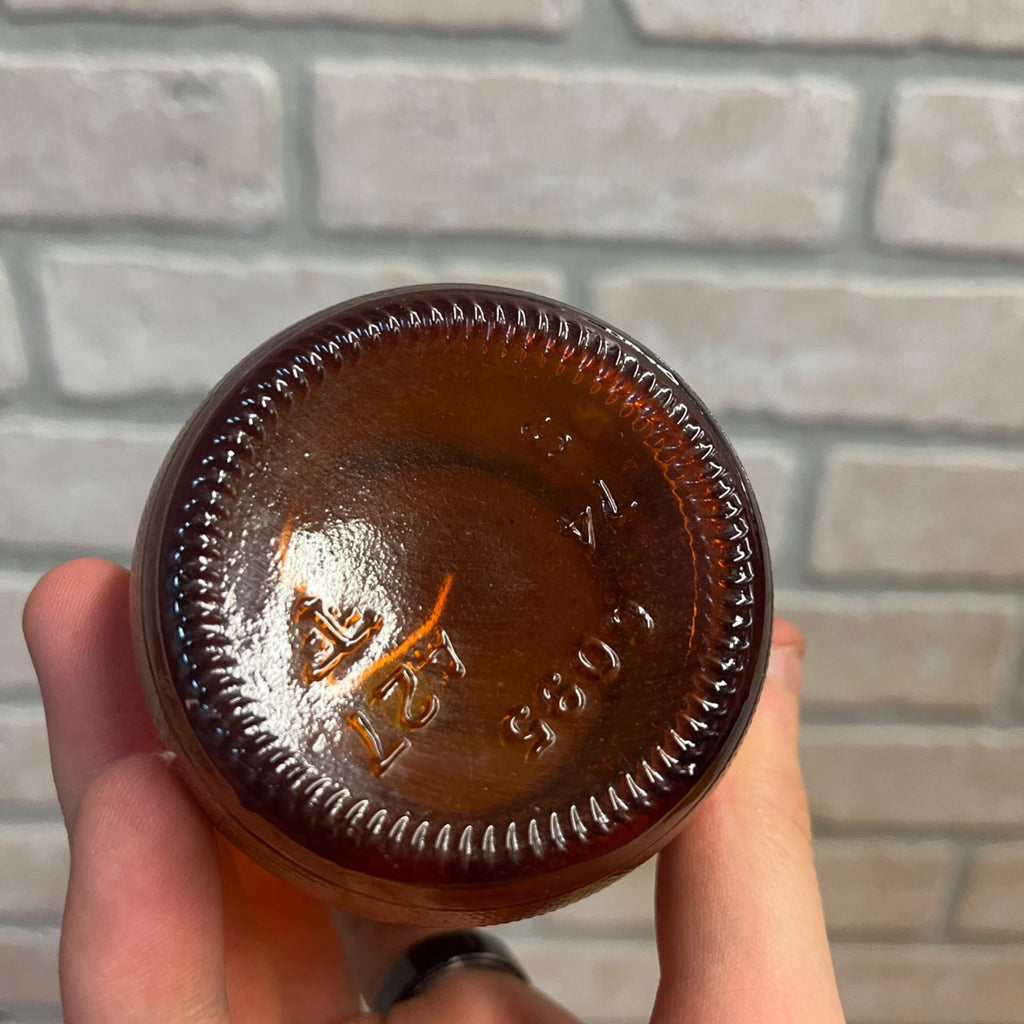 Old German Style Beer (Peter Hand Brewing) Brown Bottle Chicago IL Stubby
