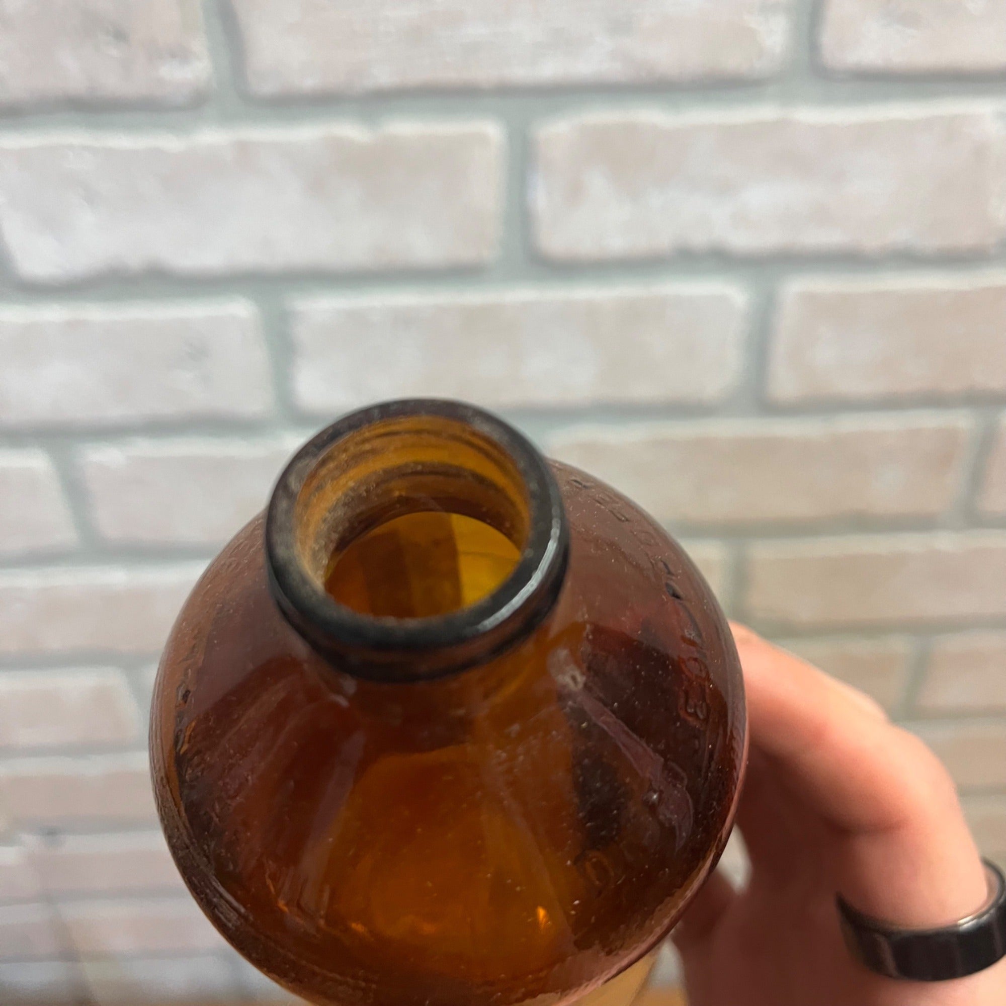 Old German Style Beer (Peter Hand Brewing) Brown Bottle Chicago IL Stubby