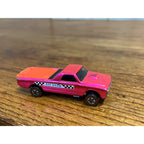 Vintage Hot Wheels Redlines 1968 Custom Fleetside Pink - Clean (Very Good)