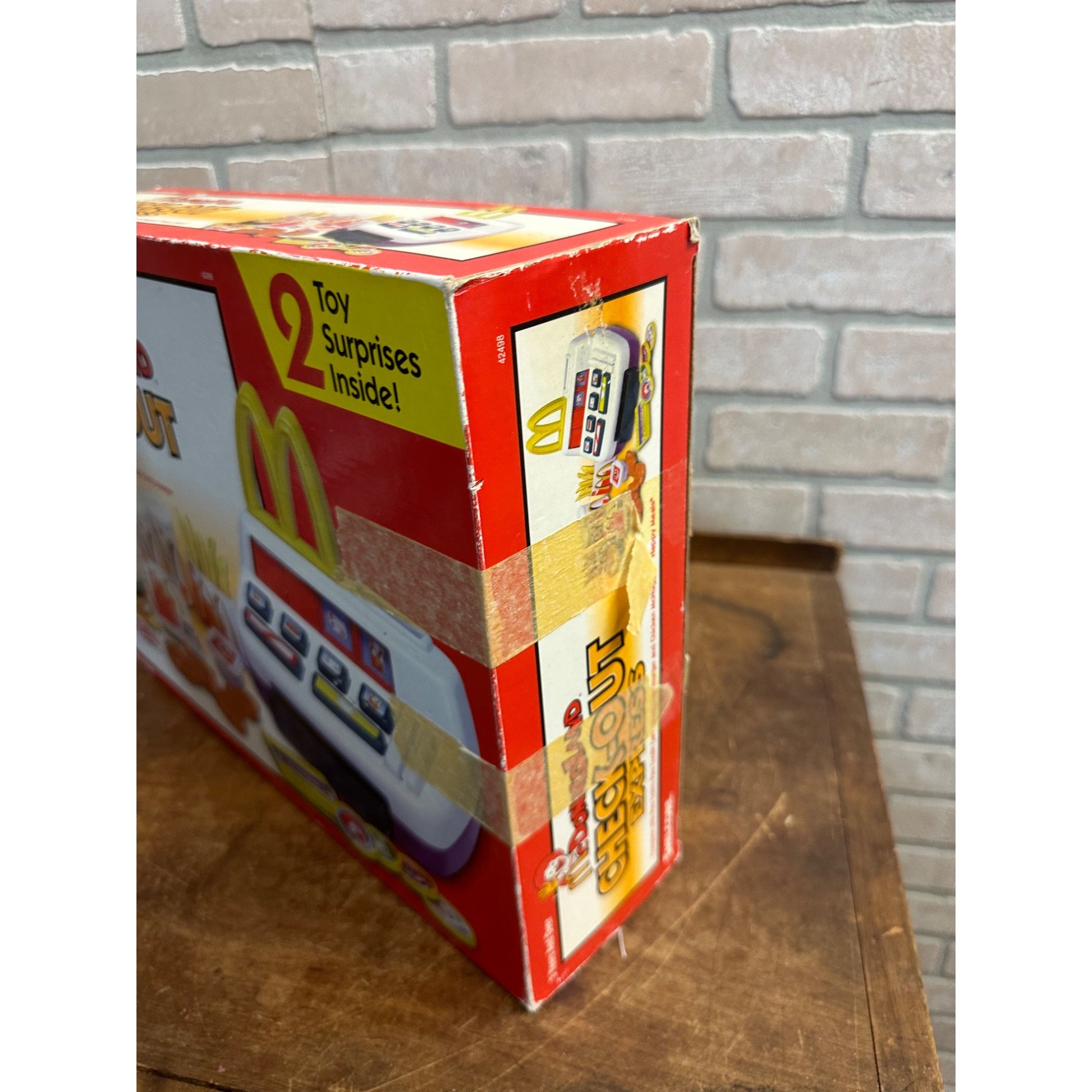 RARE Vintage 1990s McDonaldland Express Check-Out Play Food Boxed Set McDonalds