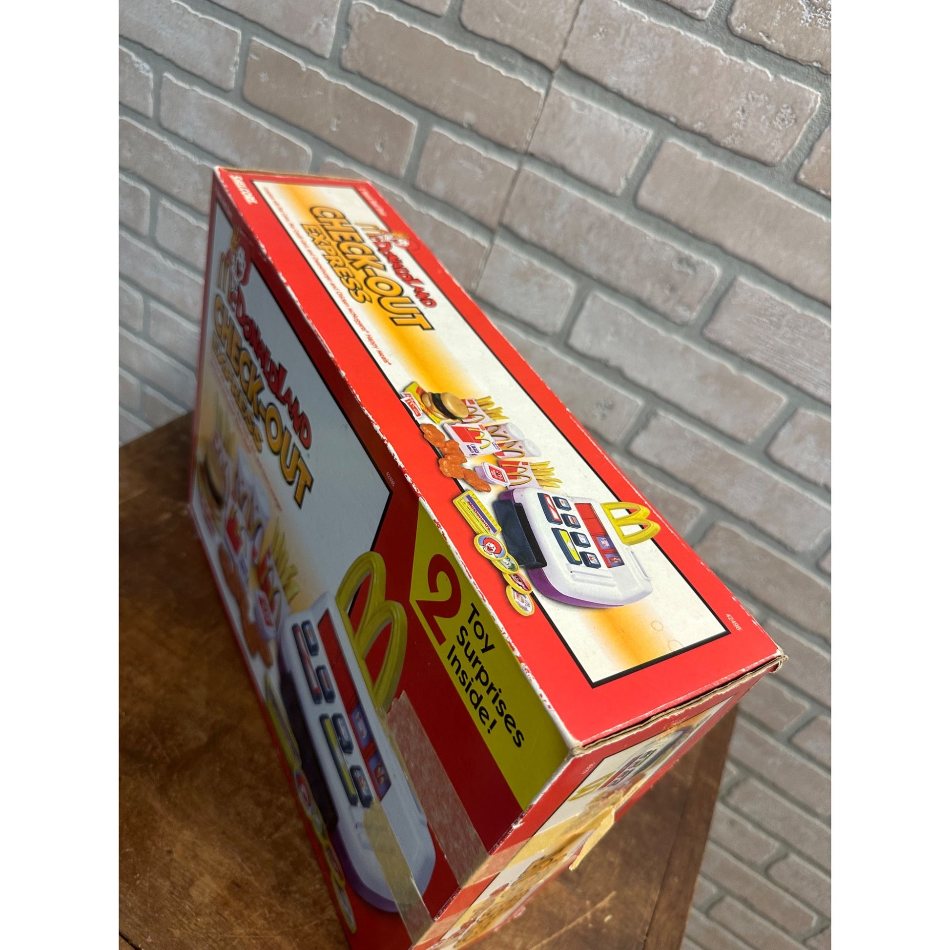 RARE Vintage 1990s McDonaldland Express Check-Out Play Food Boxed Set McDonalds