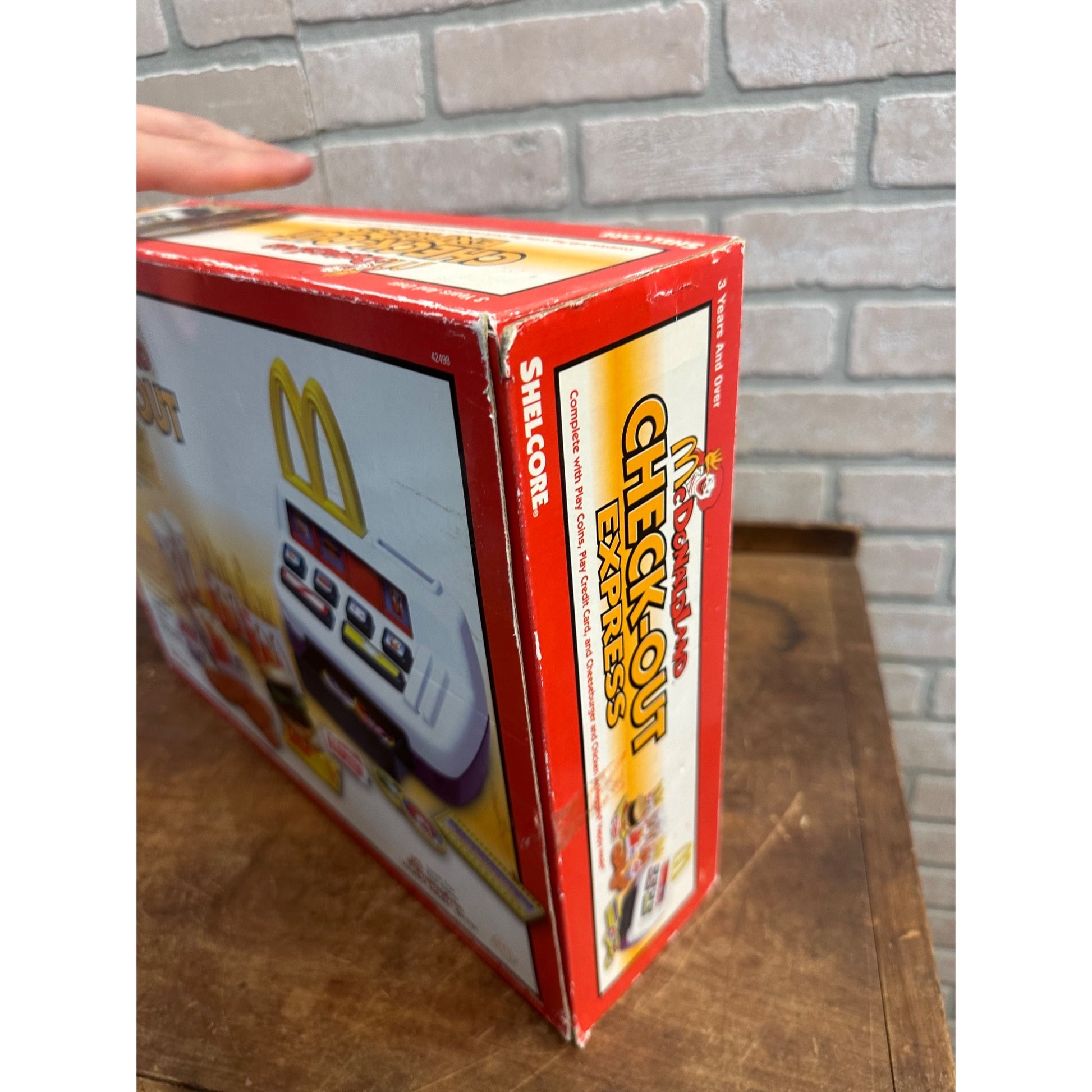 RARE Vintage 1990s McDonaldland Express Check-Out Play Food Boxed Set McDonalds