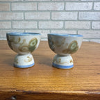 Vintage Taylor Louisville Pottery Sherbert Ice Cream Dessert Dishes Fruit Bowl