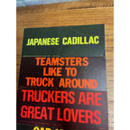 Vintage 1960s Funny Humorous Gage Bumper Stickers Japanese Cadillac Truckers