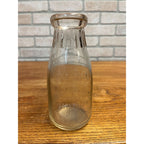 Vintage Fountain City Dairy Fond Du Lac Wisconsin One Pint Glass Milk Bottle