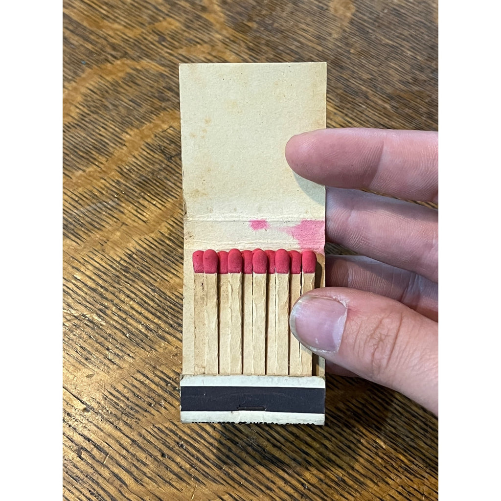 Vintage Matchbook Advertising - Connies Bar - Oshkosh, Wis