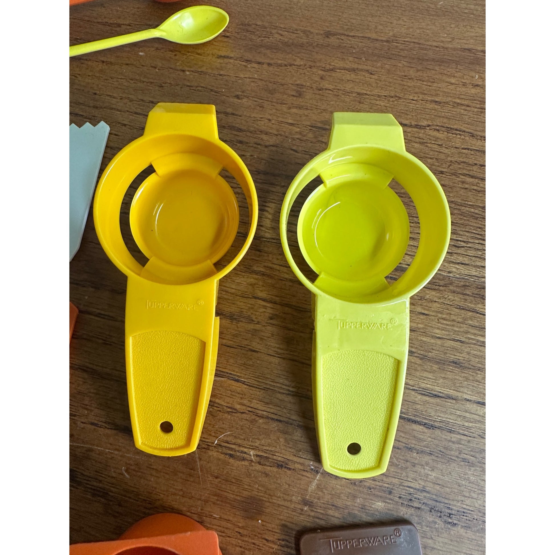 Vintage Tupperware Lot Kitchen utensils Cake Decorators Egg Separators ++