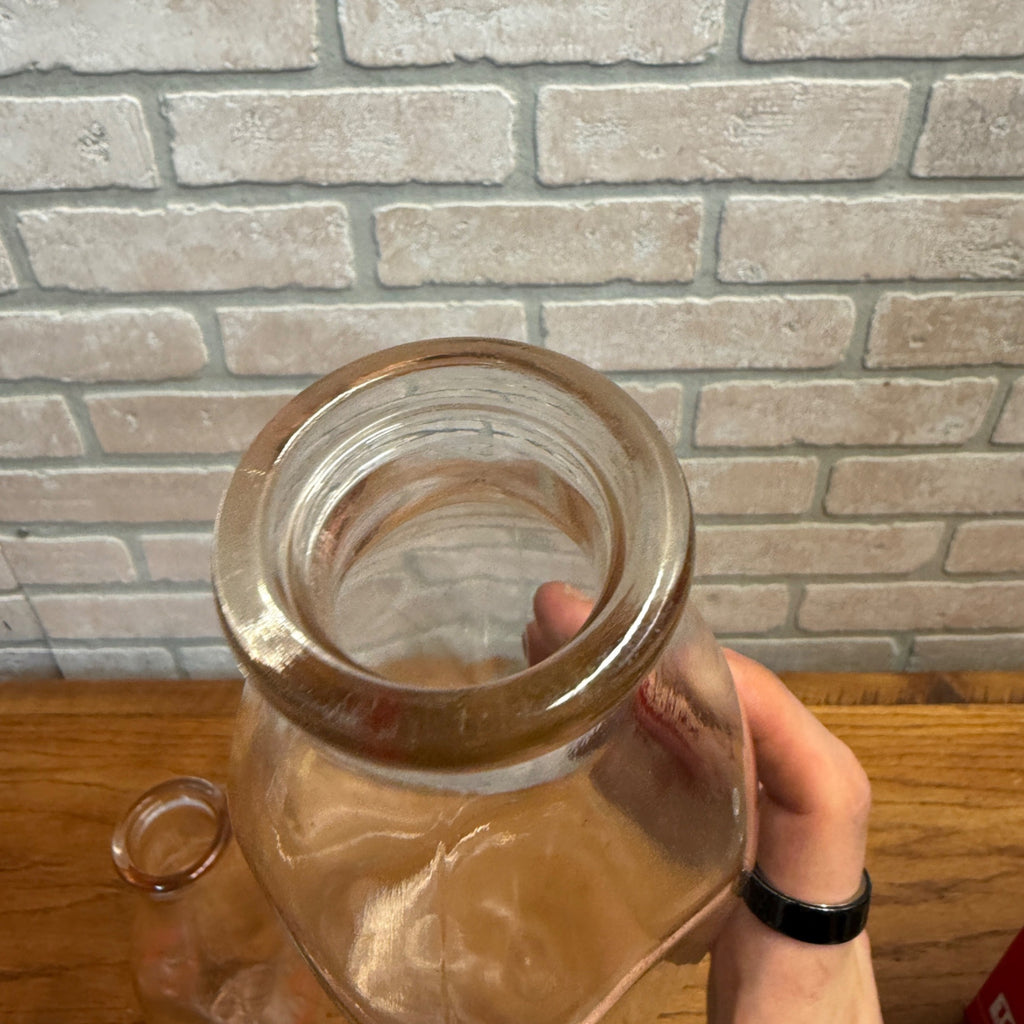 Vintage Quart Milk Bottle Parkside Dairy Gillett Wisconsin 1953