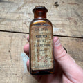 Antique Asafetida Pills Eli Lilly Drug Store Pharmacy Bottle Indianapolis FULL