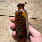 Antique Asafetida Pills Eli Lilly Drug Store Pharmacy Bottle Indianapolis FULL