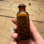 Antique Asafetida Pills Eli Lilly Drug Store Pharmacy Bottle Indianapolis FULL