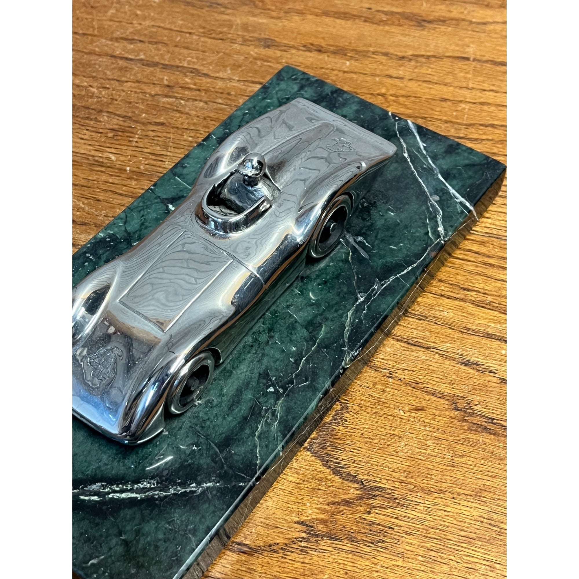 RARE Don Sommer American Arrow Packard Marble & Bronze Sports Car Award Trophy