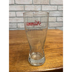 Vintage Hamm’s Beer Pilsner Glass 6” Tall Barware Land of Sky Blue Waters