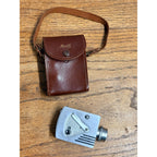 Vintage Universal Minute 16MM Subminiature Camera 1940s Leather Carrying Case New York, USA