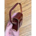 Vintage Universal Minute 16MM Subminiature Camera 1940s Leather Carrying Case New York, USA