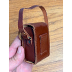 Vintage Universal Minute 16MM Subminiature Camera 1940s Leather Carrying Case New York, USA
