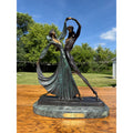 Vintage Louis Icart Bronze/Marble "The Tango" Art Statue Sculpture