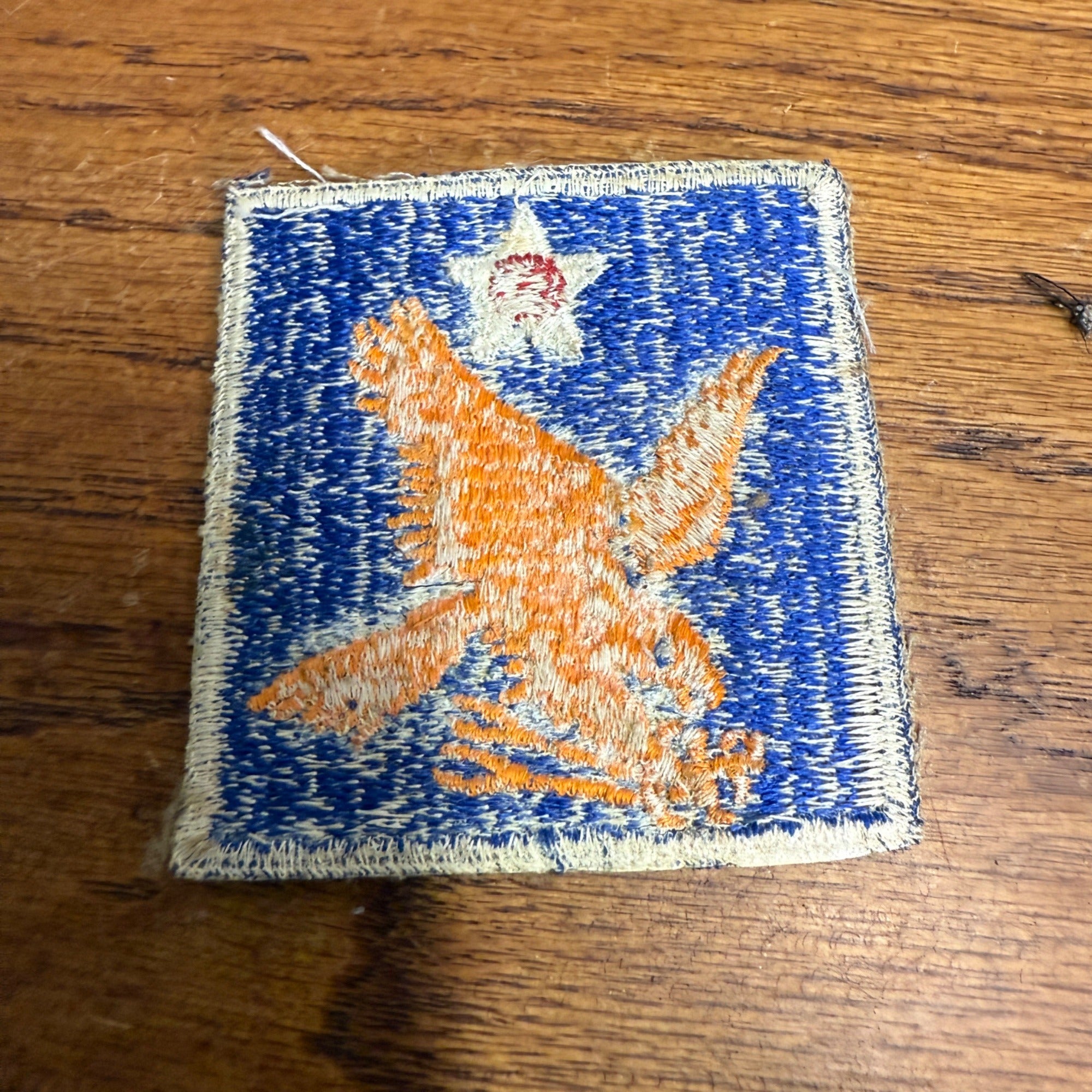 WWII US 2nd Army Air Force Patch Air Corps Star Eagle USAF 2.5" x 2.5"