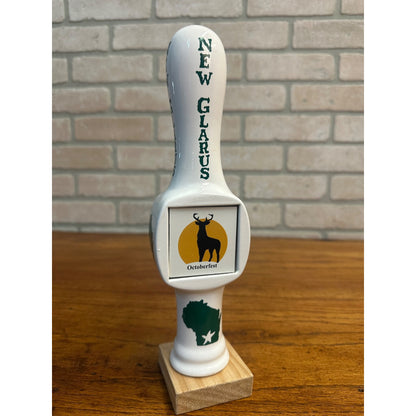 Vintage New Glarus Brewing Co. Oktoberfest Beer Tap Handle Wisconsin