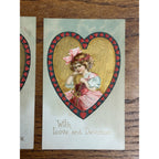 Vintage Ellen Clapsaddle Artist Signed Postcards (2) Valentines Day Series #942