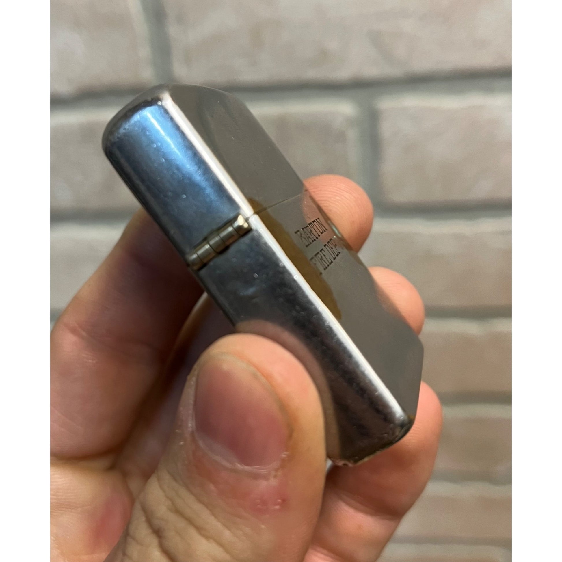 Vintage Barton Wisconsin Fire Department ZIPPO Lighter 1957