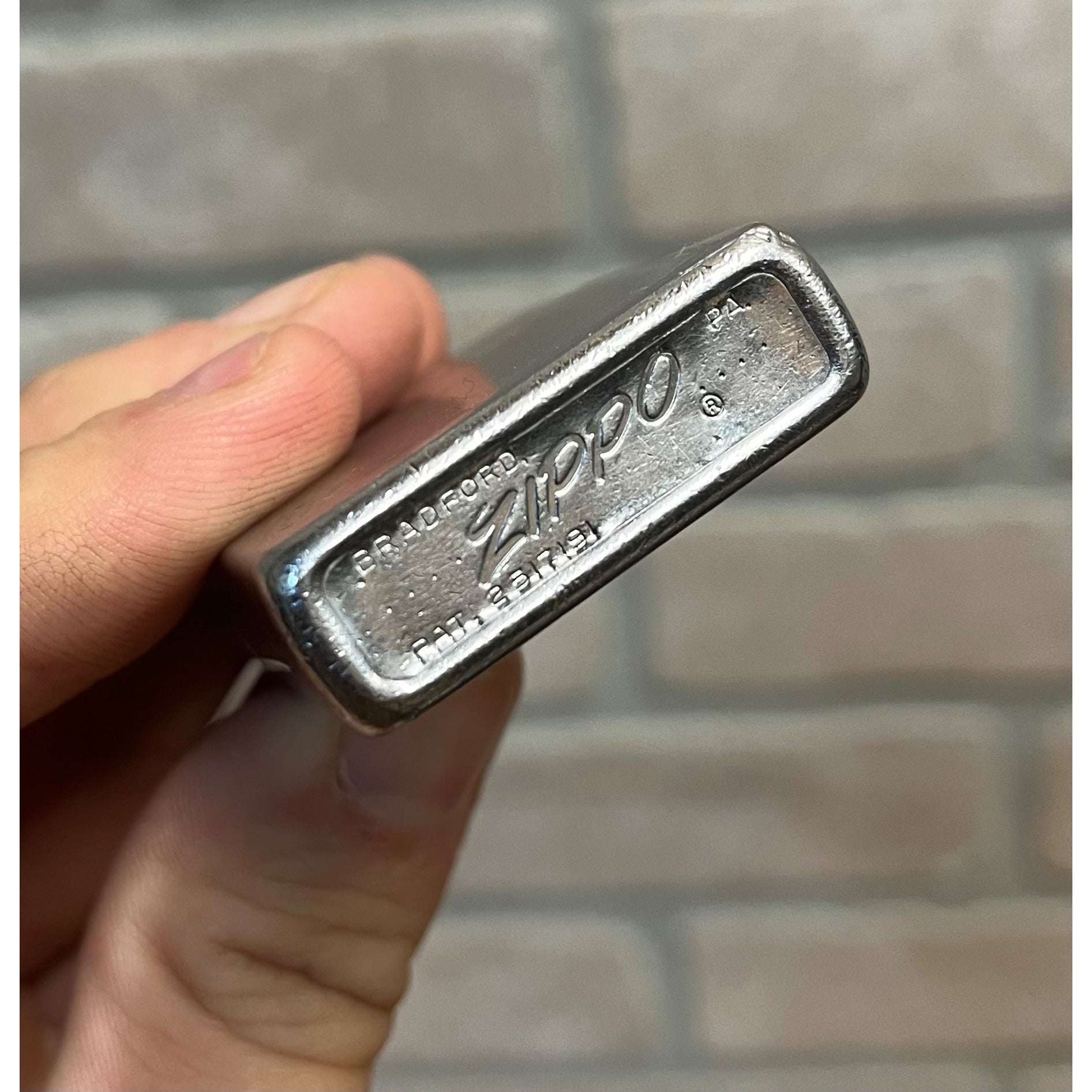 Vintage Barton Wisconsin Fire Department ZIPPO Lighter 1957